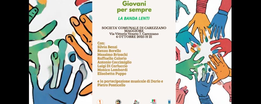 Giovani per sempre, la Banda Lenti – 4 ottobre 2025